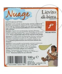 La Credenza Ingredients Molino Pasini Active Dried Yeast 500g