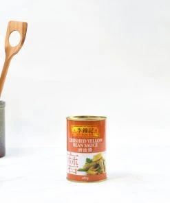 Longdan Lee Kum Kee Crushed Yellow Bean Sauce 470ml Ingredients