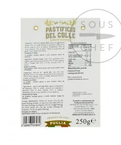 Pastificio Del Colle Rainbow Striped Farfalle 250g 7 Pastificio Del Colle Rainbow Striped Farfalle 250g