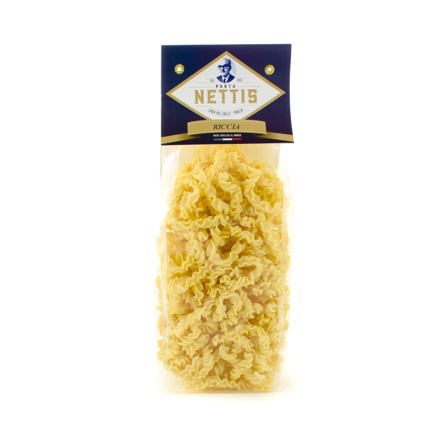 Pastificio Del Colle Nettis Bronze Die Riccia Mafaldine Pasta 500g 3 Pastificio Del Colle Nettis Bronze Die Riccia Mafaldine Pasta 500g