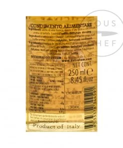 Defrutum Truffle Flavoured White Balsamic Condiment 250ml Ingredients