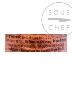 Defrutum Pink Balsamic Condiment 250ml Ingredients