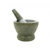 Chinese Tableware Kitchen Utensils Large Mortar & Pestle 6"