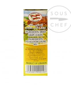 Al Dayaa Dried Vine Leaves 280g Tinned Tomatoes & Veg