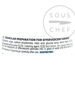 Geber Effervescente Granules 250g Ingredients