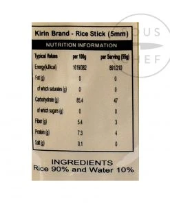 Kirin Thai Rice Stick Noodle 5mm 400g Pasta, Rice & Noodles