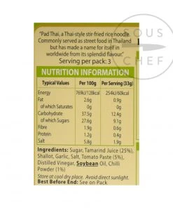 Mae Sri Ingredients Pad Thai Stir Fry Sauce 100g