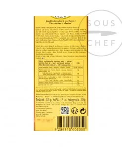 Ingredients Mazet De Montargis Dark Chocolate With Almond 100g