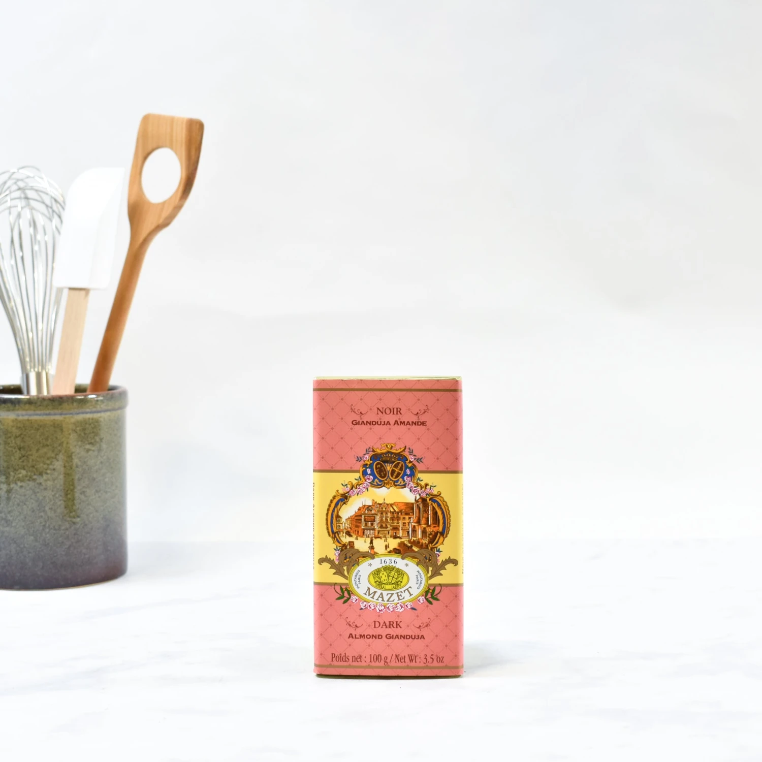 Ingredients Mazet De Montargis Dark Chocolate With Almond 100g 5 Ingredients Mazet De Montargis Dark Chocolate With Almond 100g