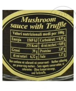 Marini Azzolini Ingredients Truffle & Mushroom Salsa 80g