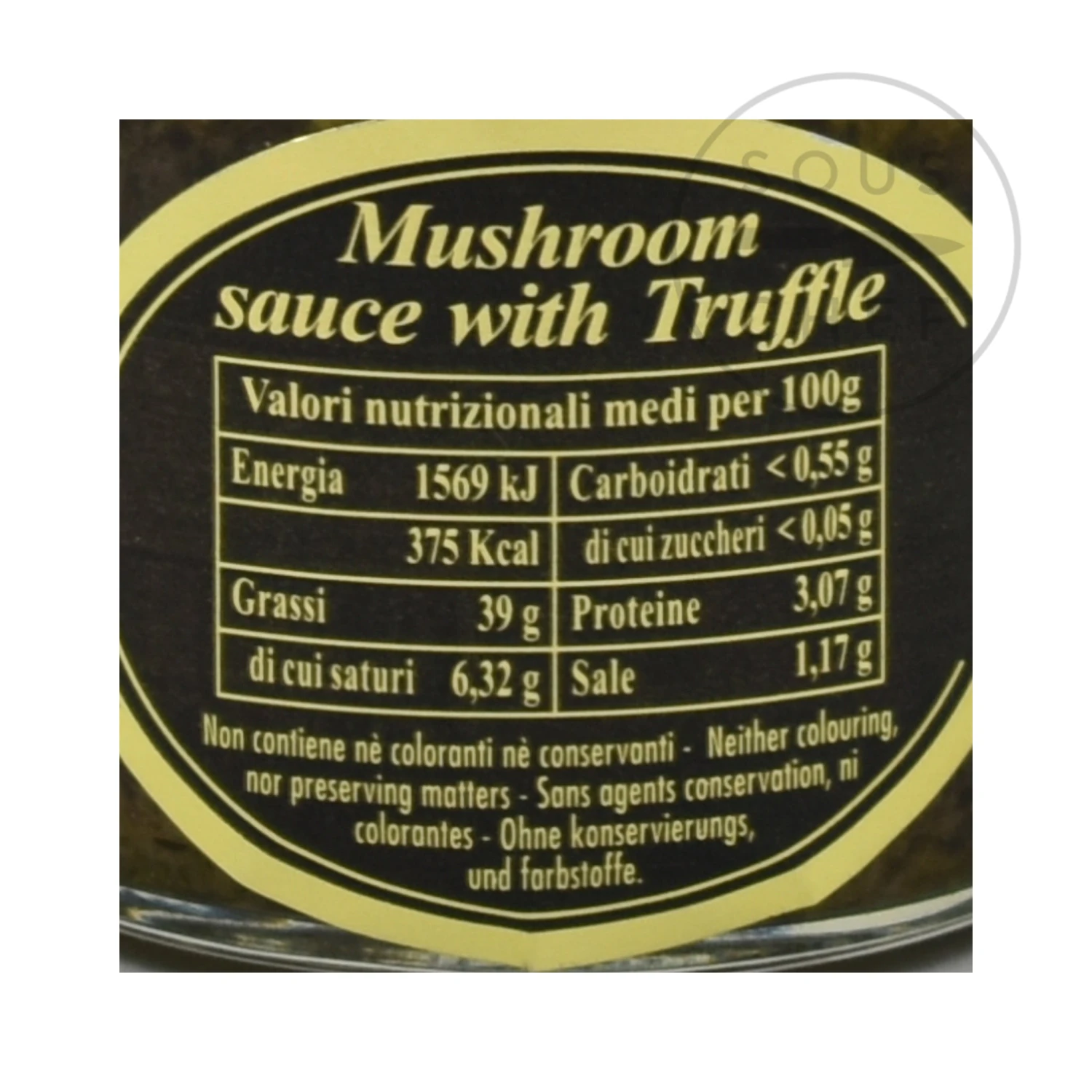 Marini Azzolini Ingredients Truffle & Mushroom Salsa 80g 4 Marini Azzolini Ingredients Truffle & Mushroom Salsa 80g