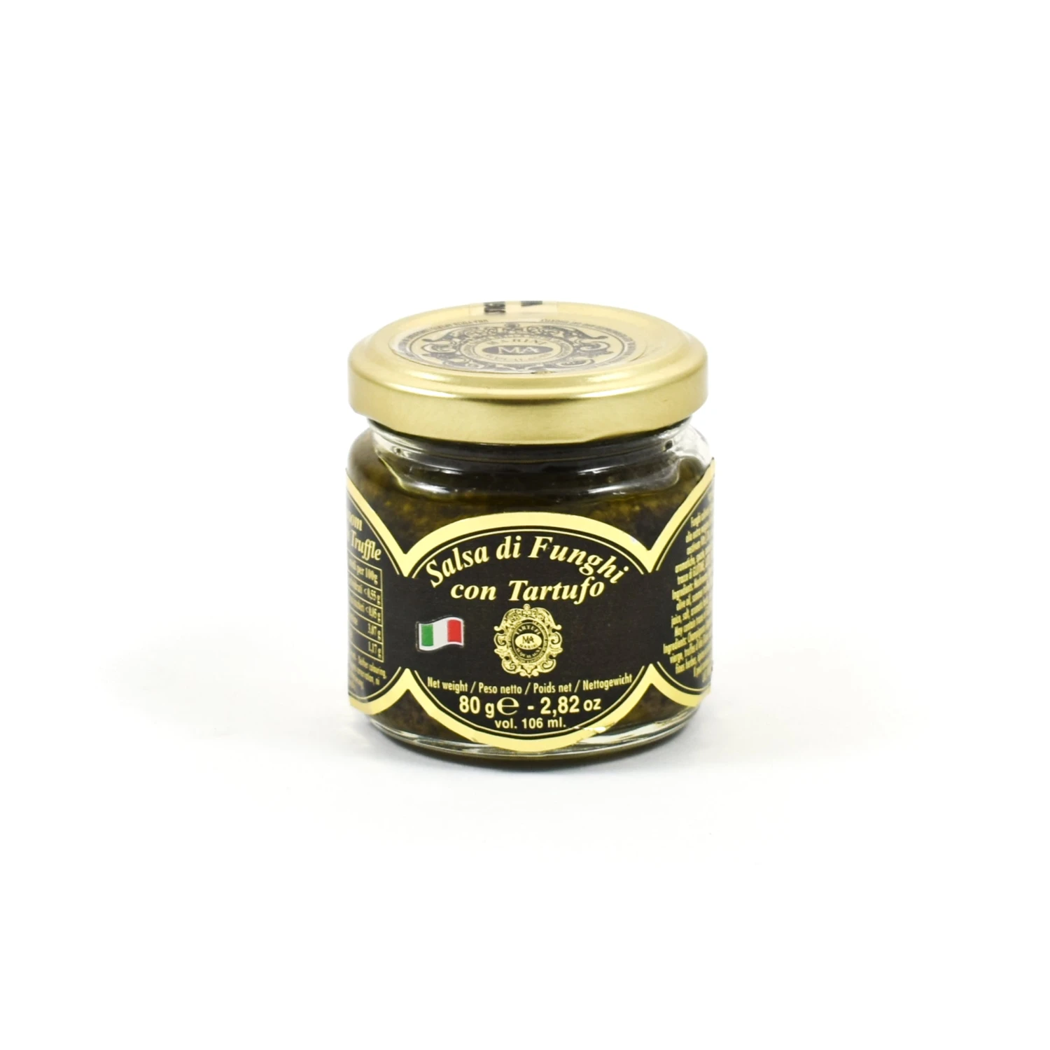 Marini Azzolini Ingredients Truffle & Mushroom Salsa 80g 3 Marini Azzolini Ingredients Truffle & Mushroom Salsa 80g