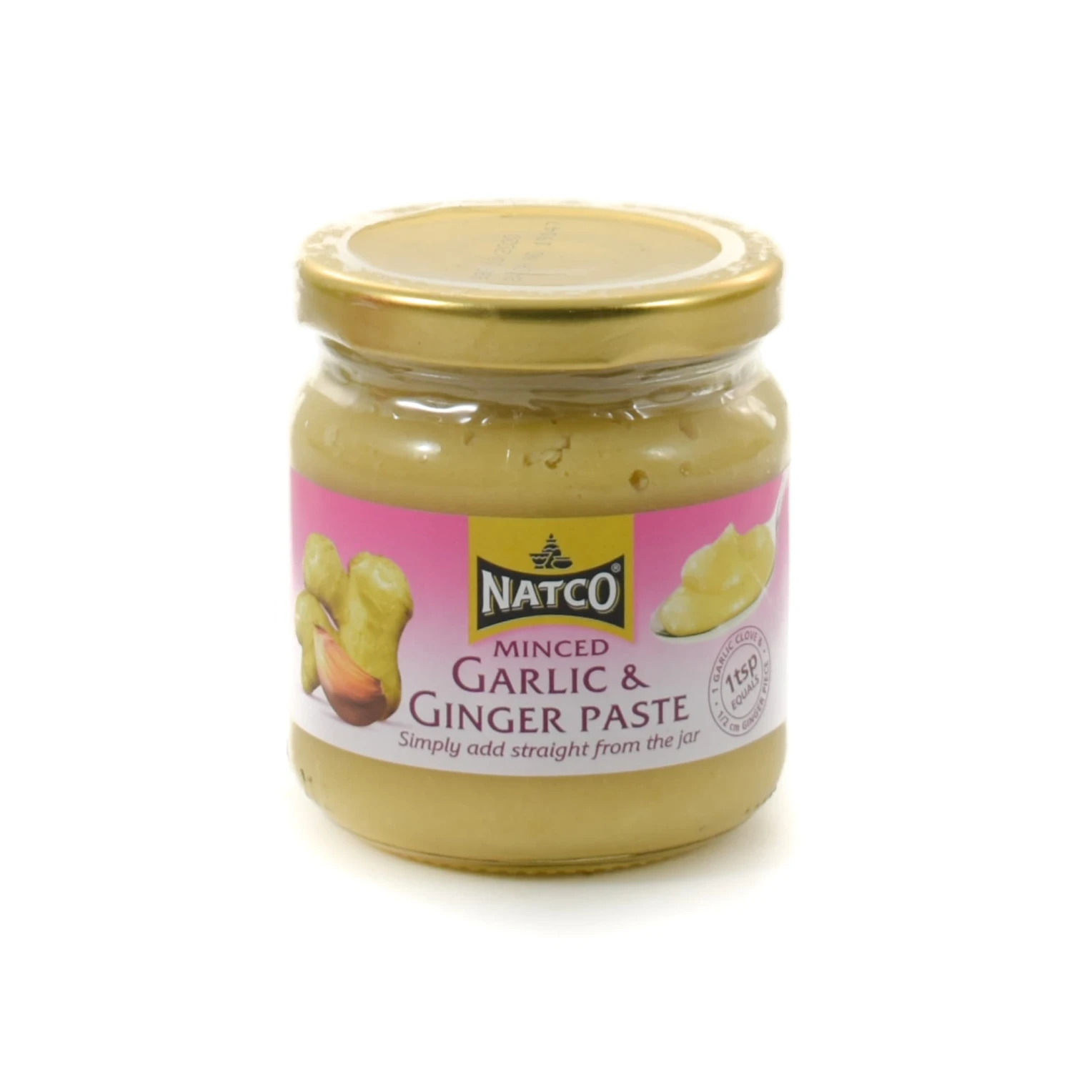 Natco Garlic & Ginger Paste 190g Ingredients 3 Natco Garlic & Ginger Paste 190g Ingredients