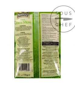 Ingredients Natco Cornmeal Fine 1.5kg