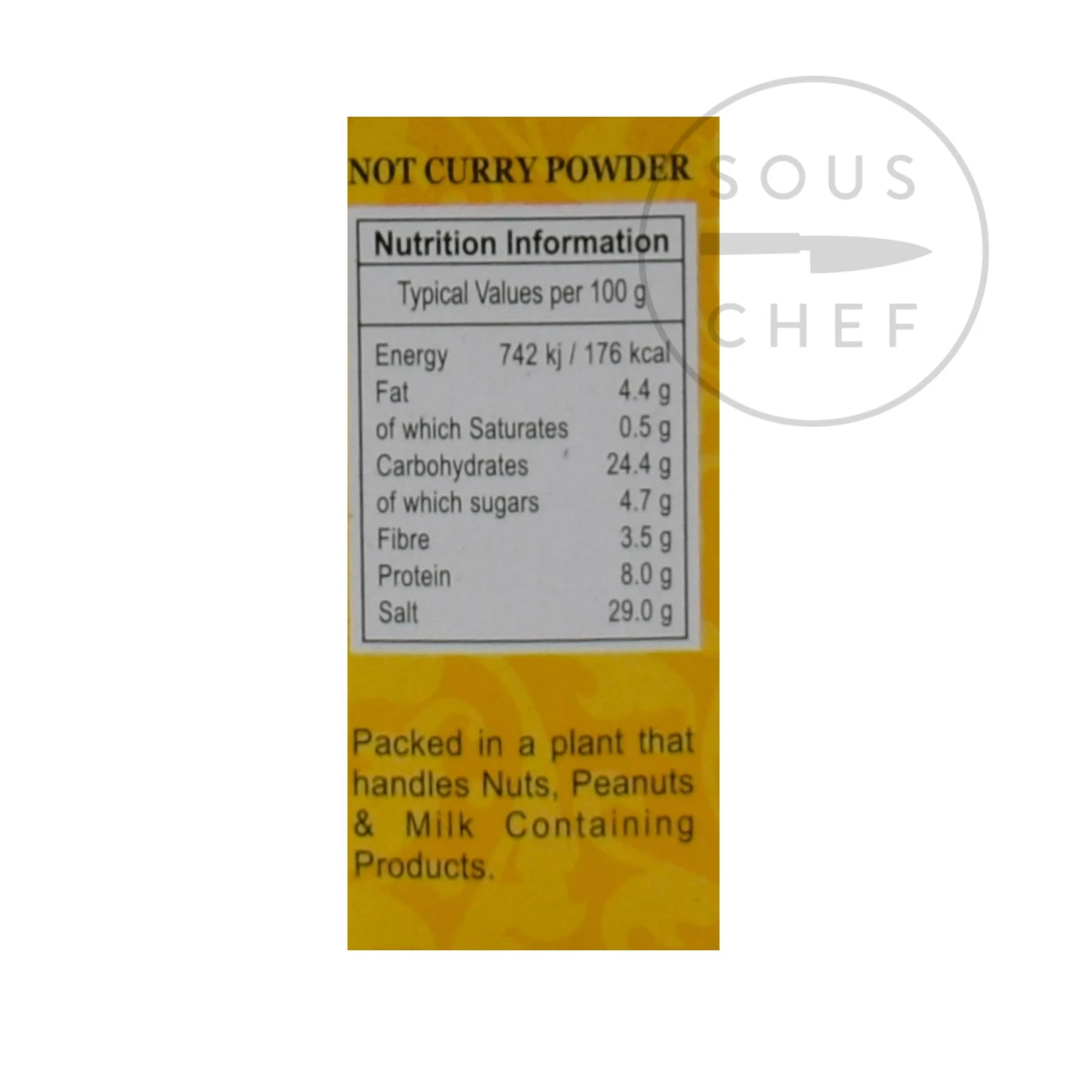 Chat Masala Mangal 100g Ingredients 5 Chat Masala Mangal 100g Ingredients