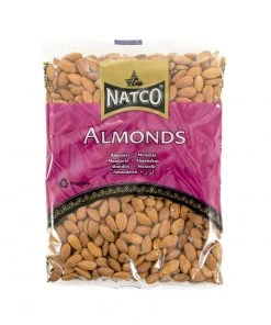 Natco Whole Almonds 750g Ingredients