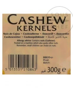 Ingredients Natco Cashews 300g