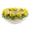 Ceramiche Toscane Handmade Tuscan Lemon Bowl 35cm Tableware