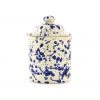 Puglia Handmade Puglia Blue Splatter Storage Jar 15cm
