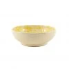 Puglia Handmade Tableware Puglia Yellow Splatter Bowl 19cm