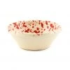 Puglia Handmade Puglia Red Splatter Bowl 12cm Tableware