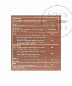 Ingredients Neuhaus "Carré Origin" Dark Chocolate (Vegan) 200g 9 Ingredients Neuhaus