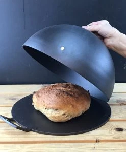 Netherton Foundry Spun Iron Baking Cloche With Baking Plate Cookware