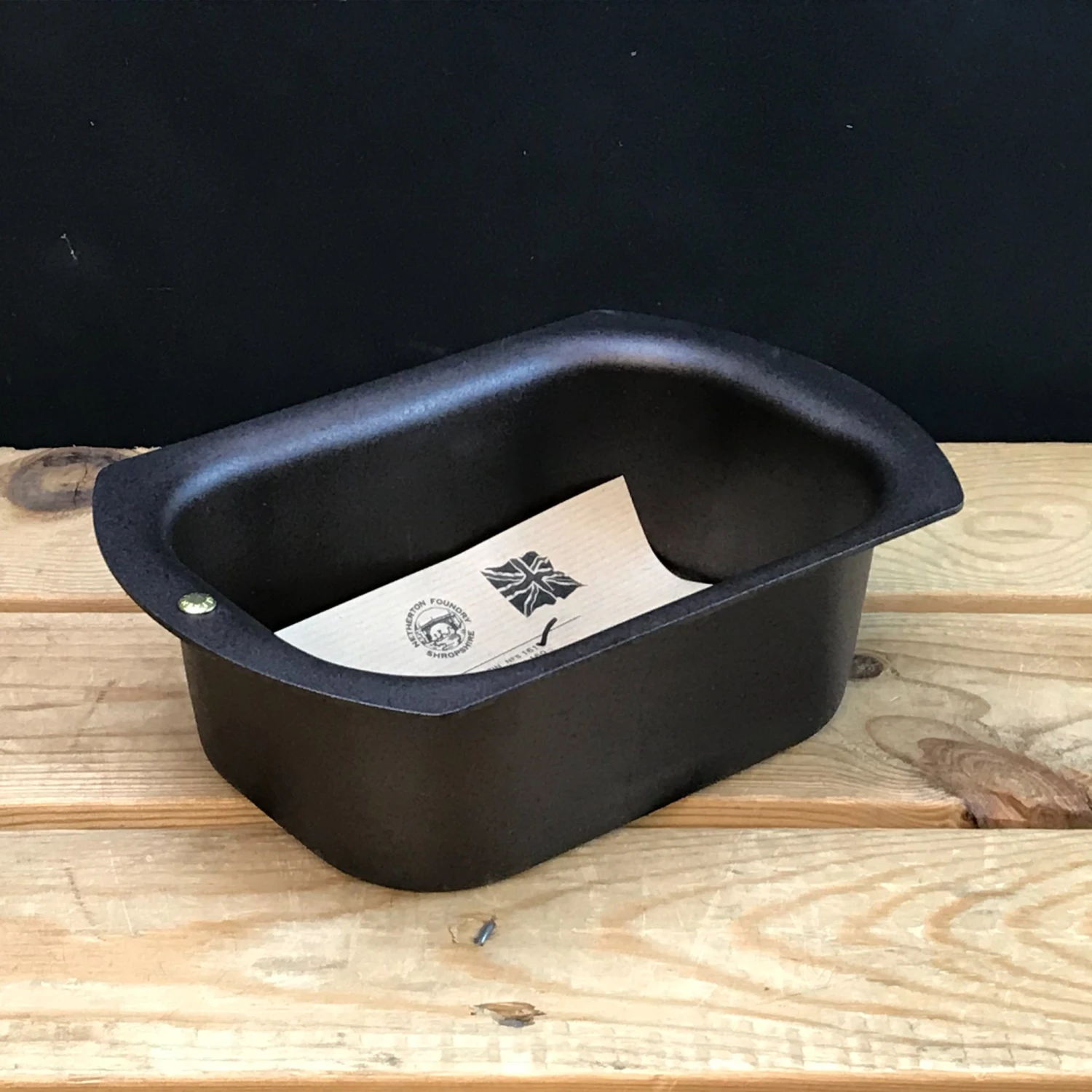 Netherton Foundry Spun Iron Loaf Tin 1lbs 5 Netherton Foundry Spun Iron Loaf Tin 1lbs