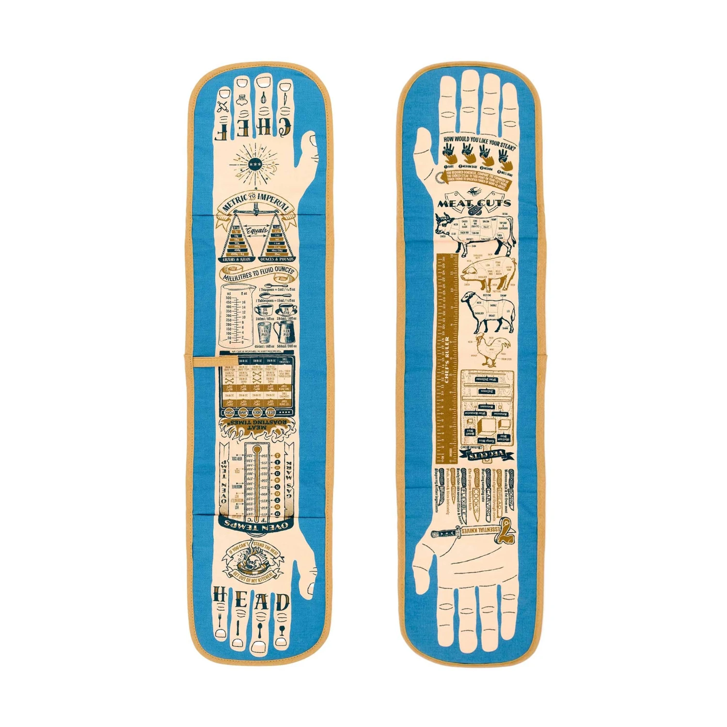 Kitchen Clothing Stuart Gardiner Head Chef Double Oven Glove 4 Kitchen Clothing Stuart Gardiner Head Chef Double Oven Glove