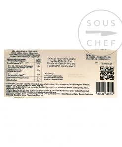Pariani Sicilian Pistachio Flour 150g Ingredients