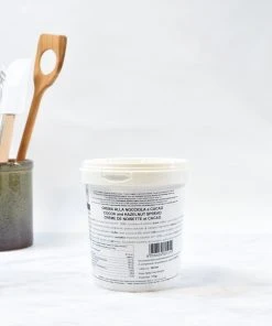 Pariani Italian Hazelnut Gianduja Paste 1kg Ingredients