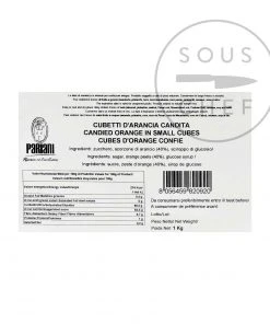 Pariani Candied Orange In Small Cubes 1kg