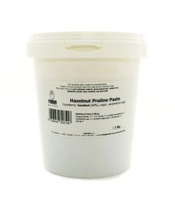 Pariani Hazelnut Praline Paste 1kg Ingredients