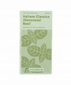 Ingredients Piccolo Genovese Basil Seeds
