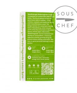 Piccolo Lemon Balm Seeds Ingredients