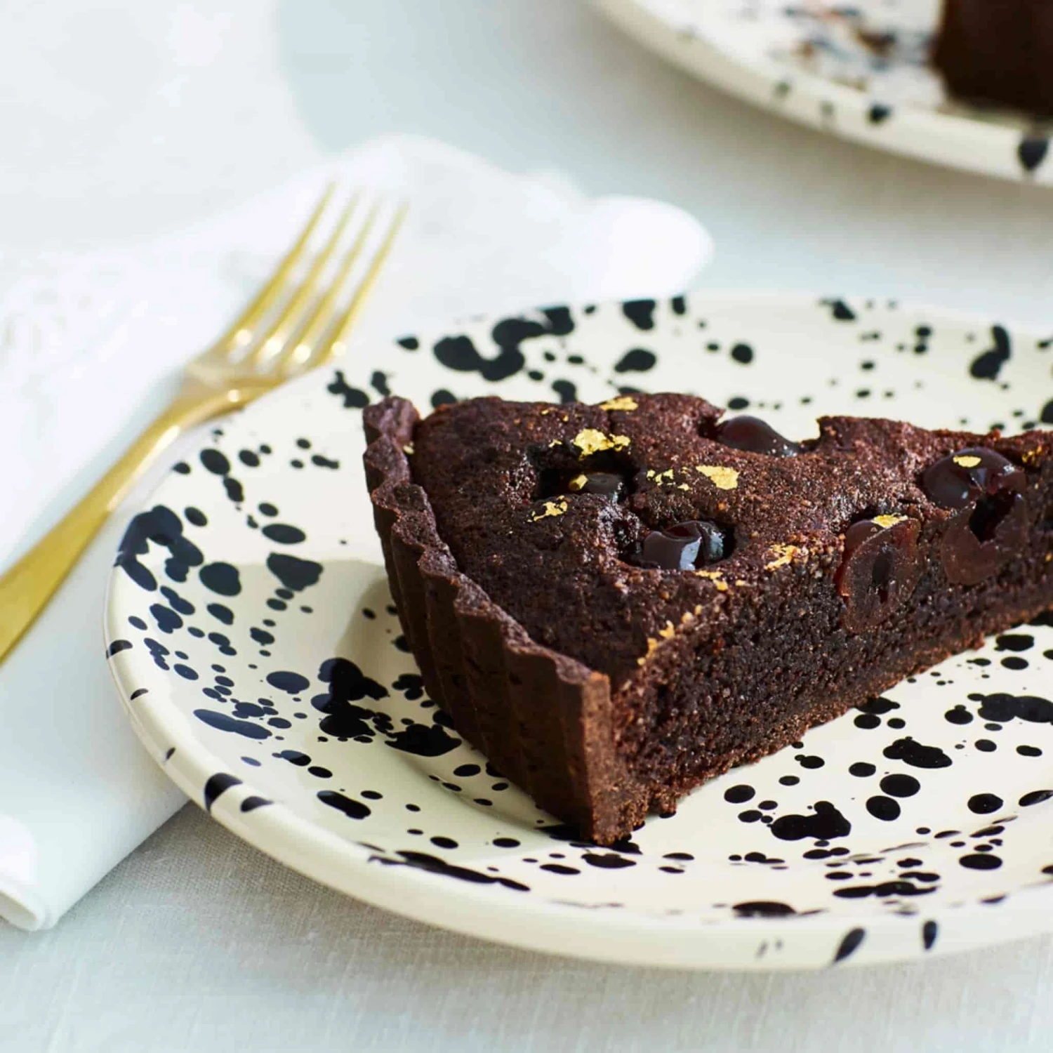 Puglia Handmade Puglia Black Splatter Side Plate 19cm 7 Puglia Handmade Puglia Black Splatter Side Plate 19cm