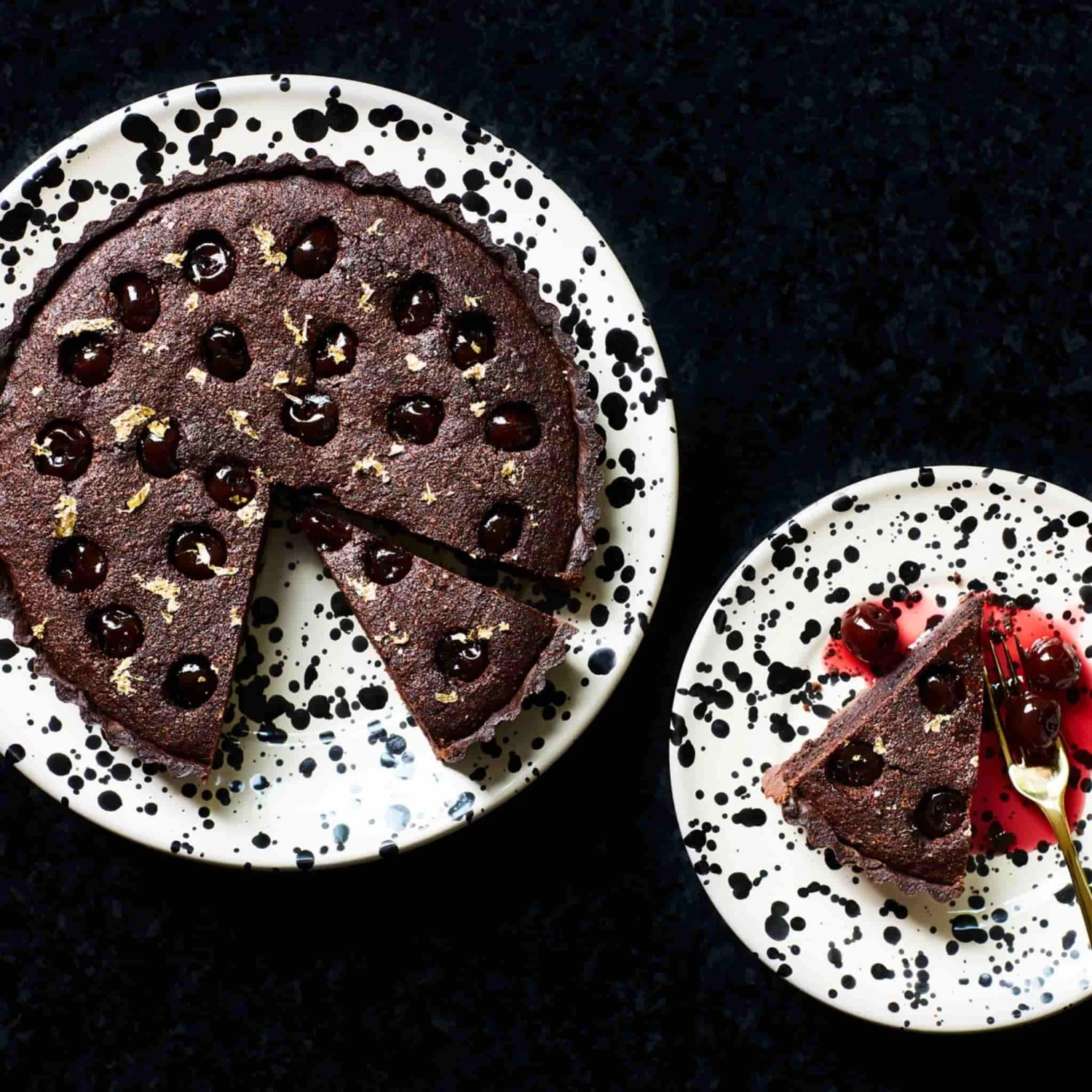 Puglia Handmade Puglia Black Splatter Bowl 19cm 7 Puglia Handmade Puglia Black Splatter Bowl 19cm