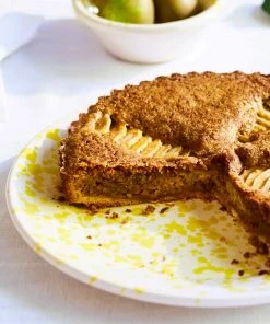 Puglia Handmade Puglia Yellow Splatter Side Plate 19cm