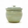 Sauerkraut Pots Handmade Stoneware Fermenting Crock In Blue 2 Litre Cookware