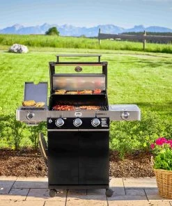 Rosle Videro G3-S Vario+ Gas BBQ Black Cookware