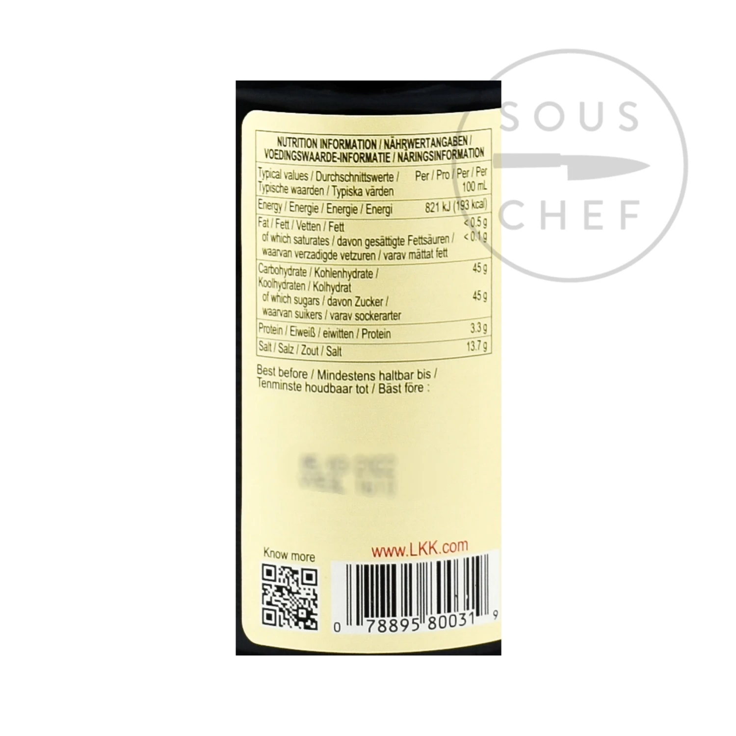 Ingredients Lee Kum Kee Chicken Marinade 410ml 4 Ingredients Lee Kum Kee Chicken Marinade 410ml