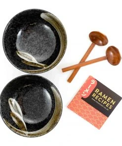 Sous Chef Kit Karasuba-Iro Ramen Bowl Set Cookbook Sets