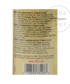 Lee Kum Kee Ingredients Chilli Bean Sauce - Toban Djan 368g