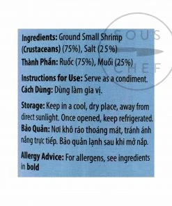 Longdan Ingredients Vietnamese Shrimp Paste