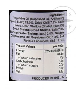Way-On Chilli Oil With Shrimp 110g