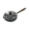 Damaged Box Skeppshult Traditional Cast Iron Deep Saute Pan With Lid 25cm