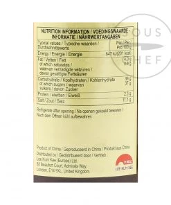 Lee Kum Kee Spare Rib Sauce 397g Ingredients