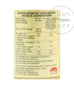 Ingredients Lee Kum Kee Minced Garlic 326g