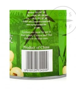 Golden Swan Lychee 565g Ingredients