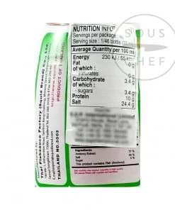 Ingredients Squid Brand Fish Sauce